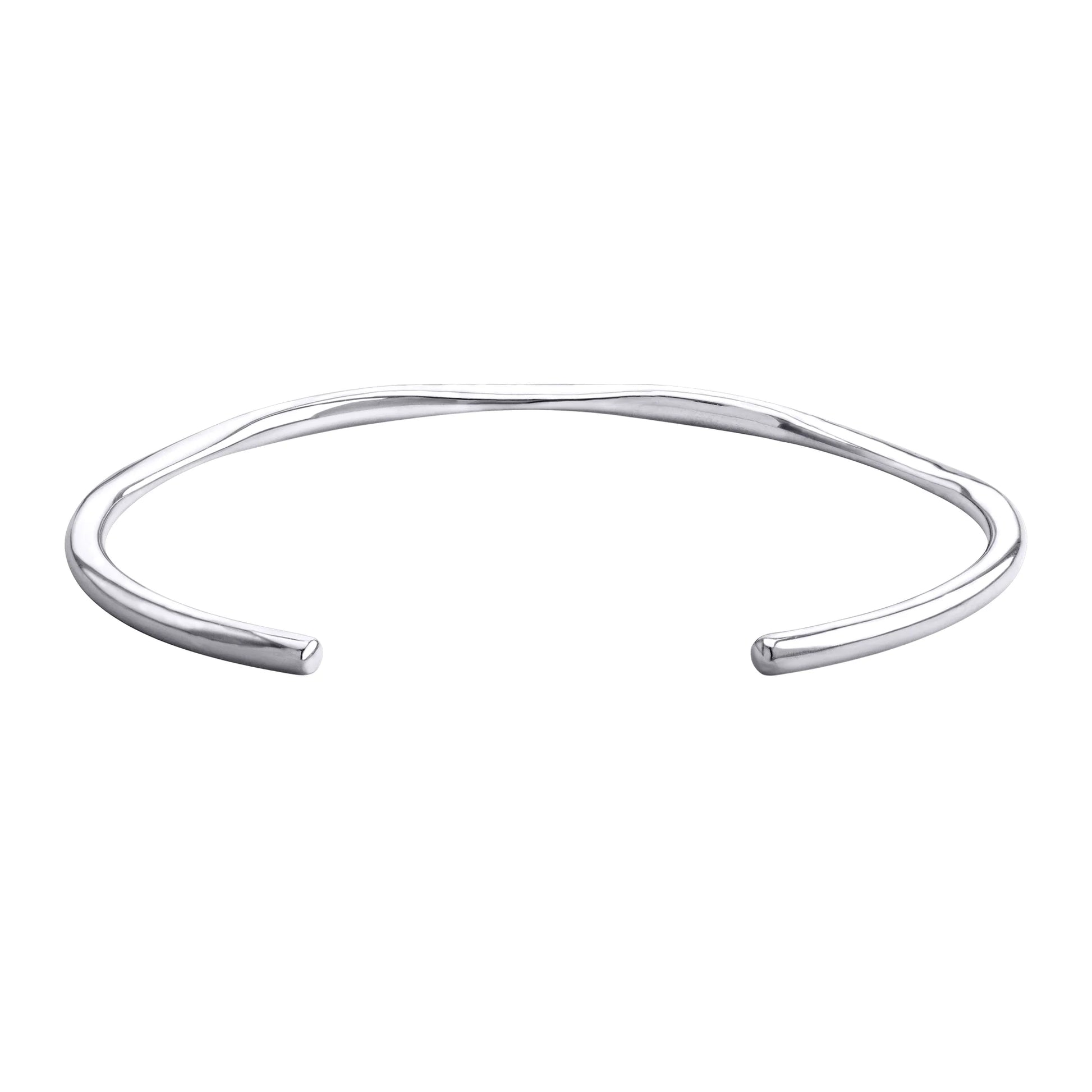 Pulsera Abierta Moon Cuff Oro 14k oro blanco, oro rosa - Joyería y bisutería fina