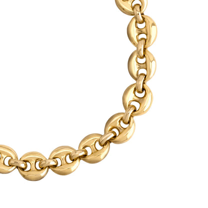 Pulsera de eslabones en baño de Oro 22K - Joyería y bisutería fina