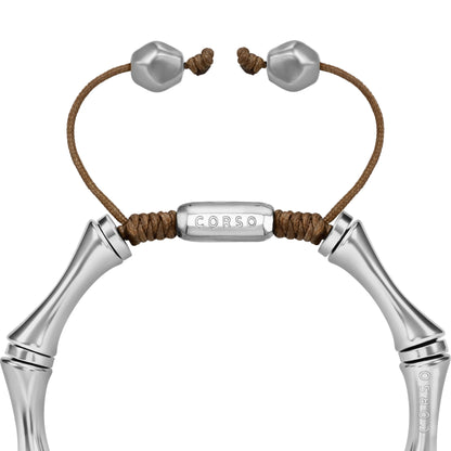 Bamboo Bracelet Silver