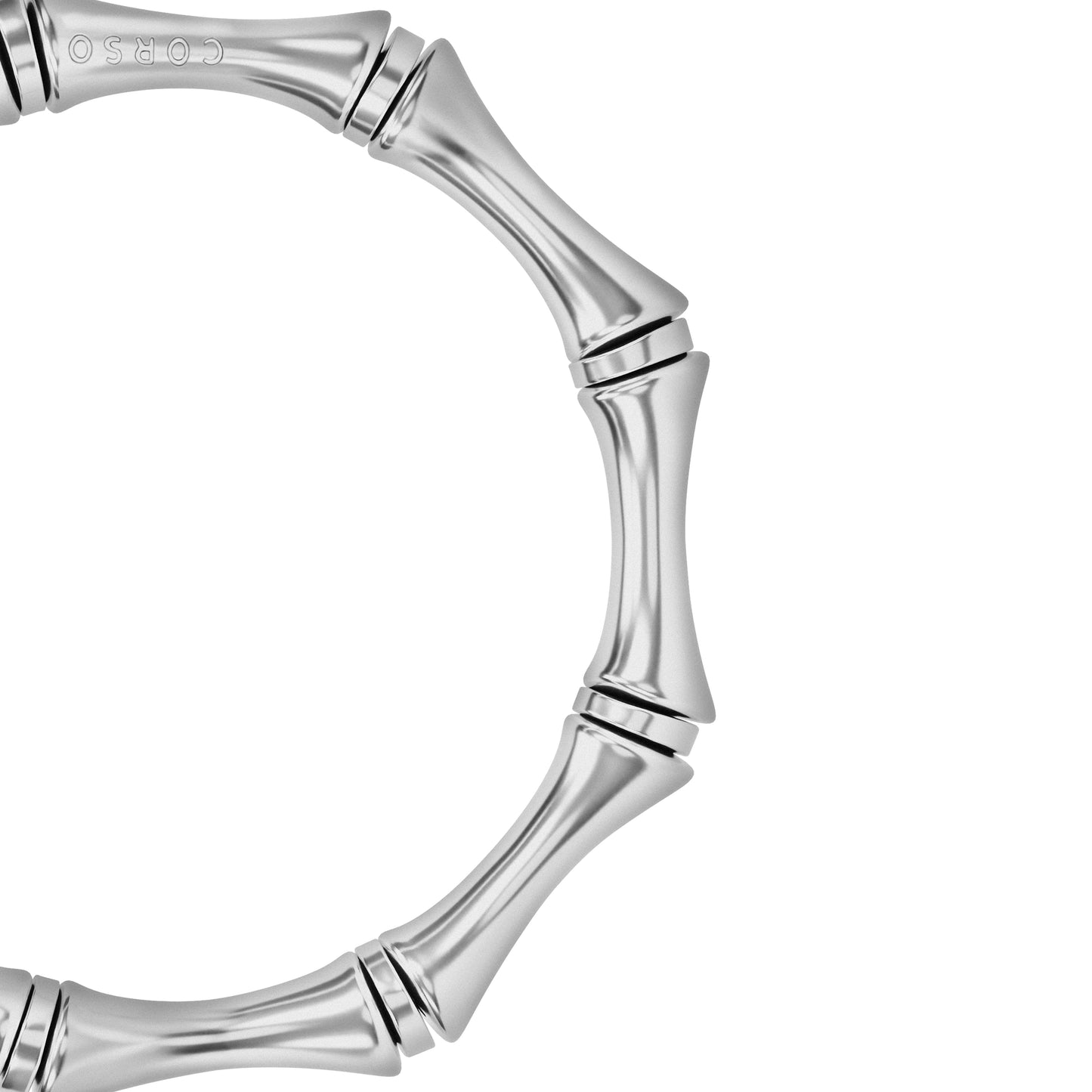 Bamboo Bracelet Silver