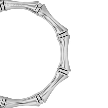 Bamboo Bracelet Silver
