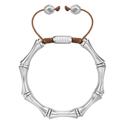 Bamboo Bracelet Silver