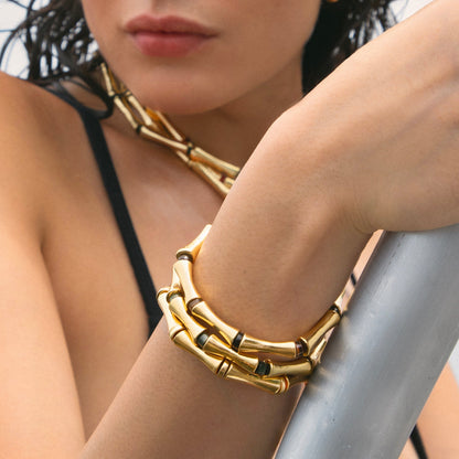 Bamboo Bracelet Gold